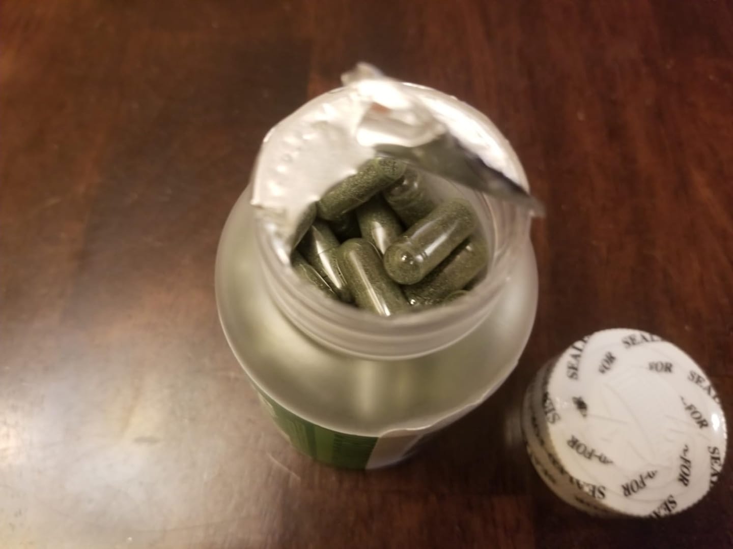 Customer photo review of Internal Deodorant Capsules – Natural Body Odor Control Supplement