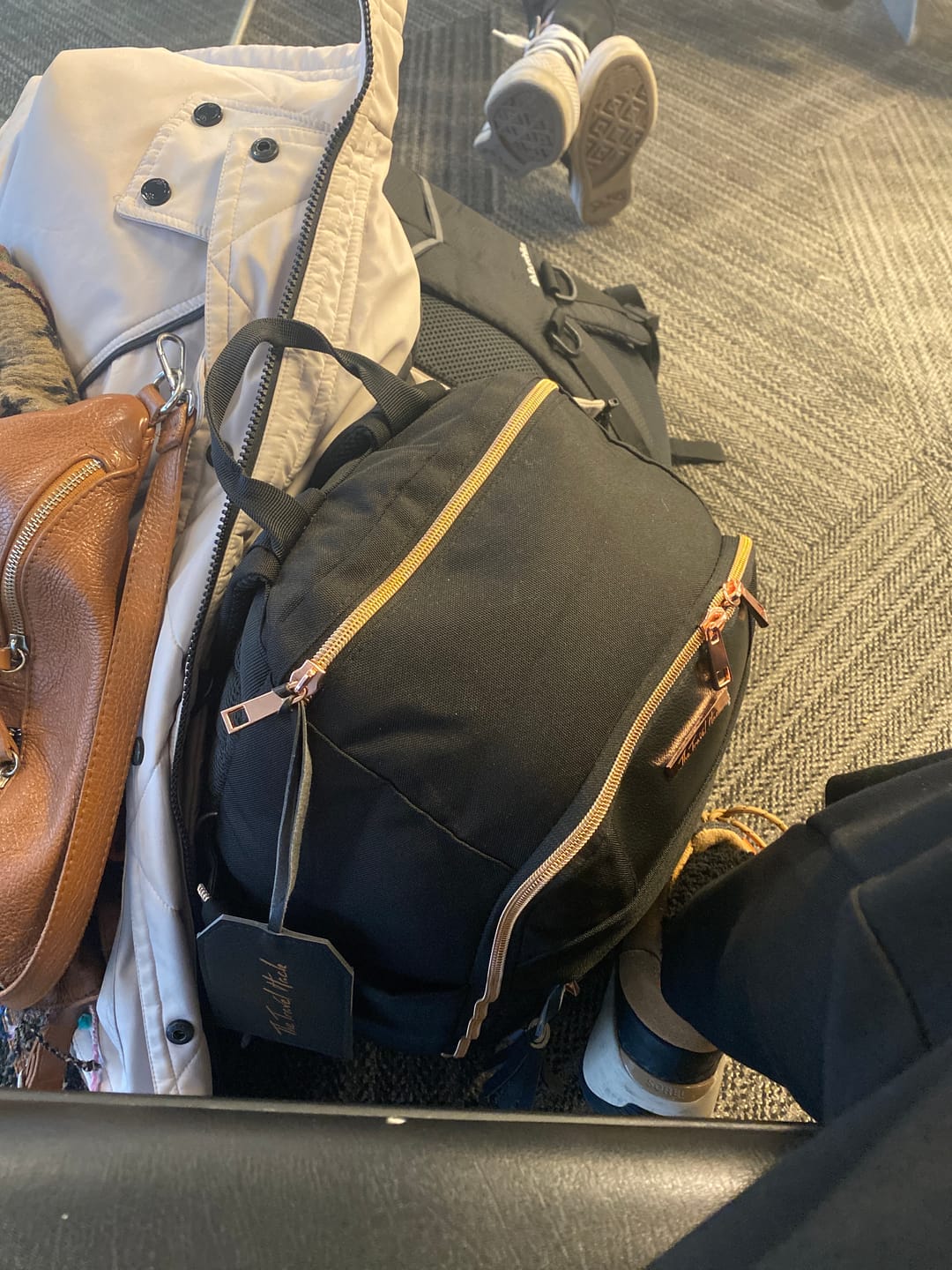 Customer photo review of Travel Hack Underseat Cabin Bag 40x30x20 24L