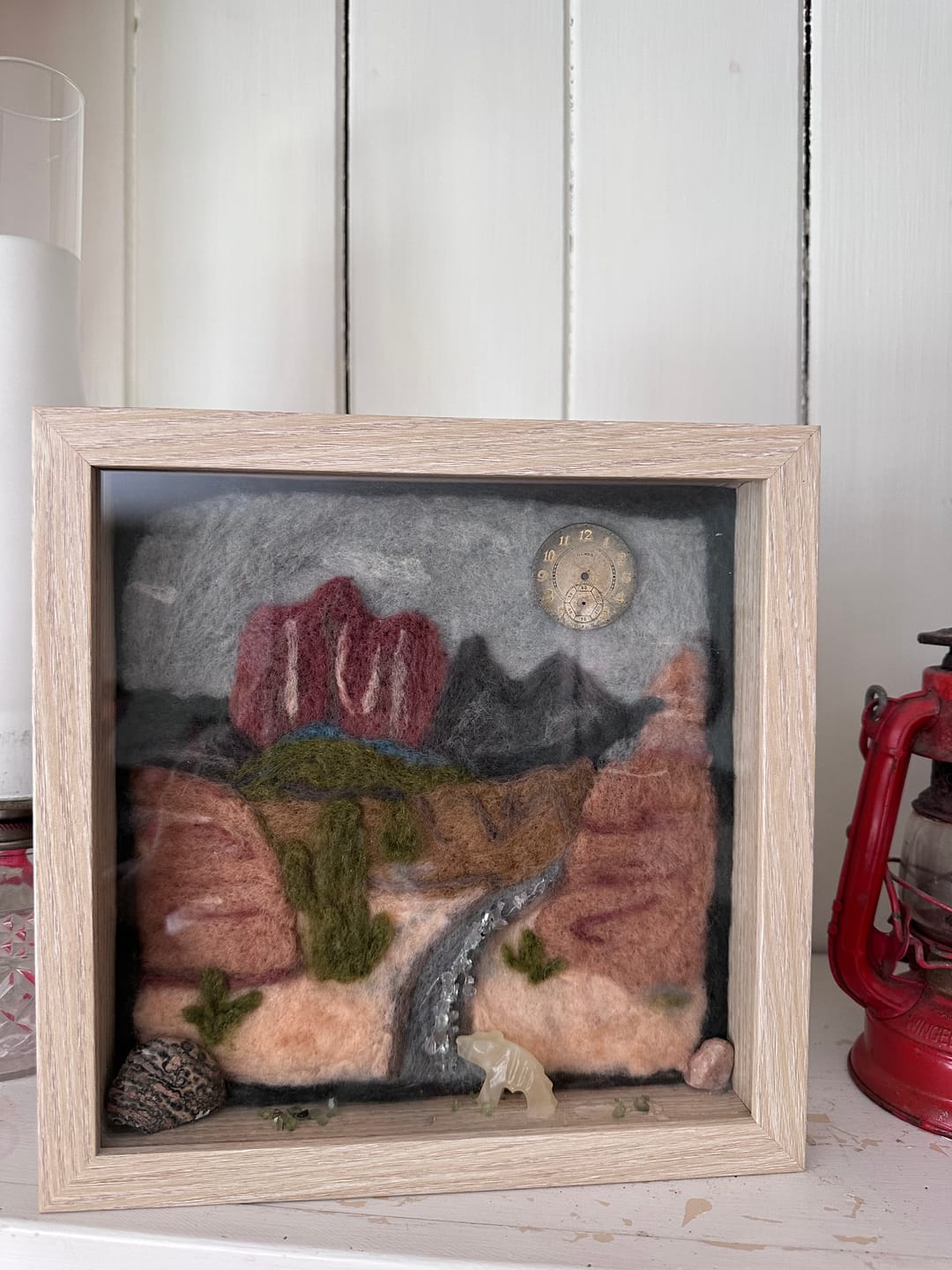 Customer photo review of Desert Trail Needle Felting Kit