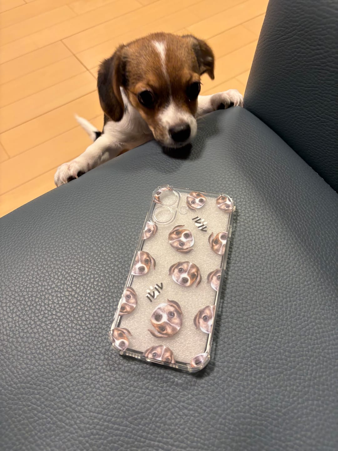 Customer photo review of ペットの写真で作るオリジナルユアフォトスマホケース02（iPhone,Android）