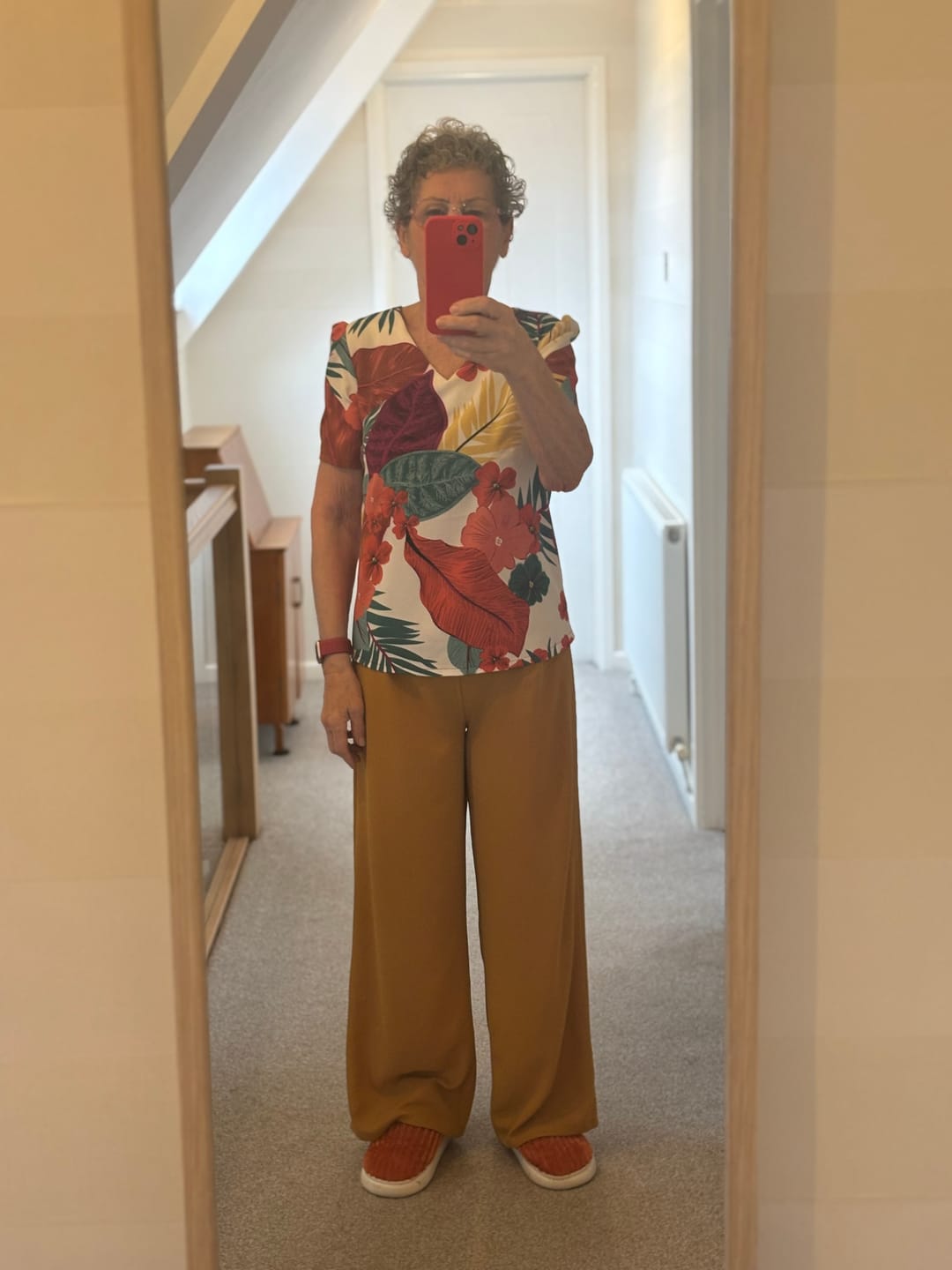 Customer photo review of Plain Bubble Crepe Fabric