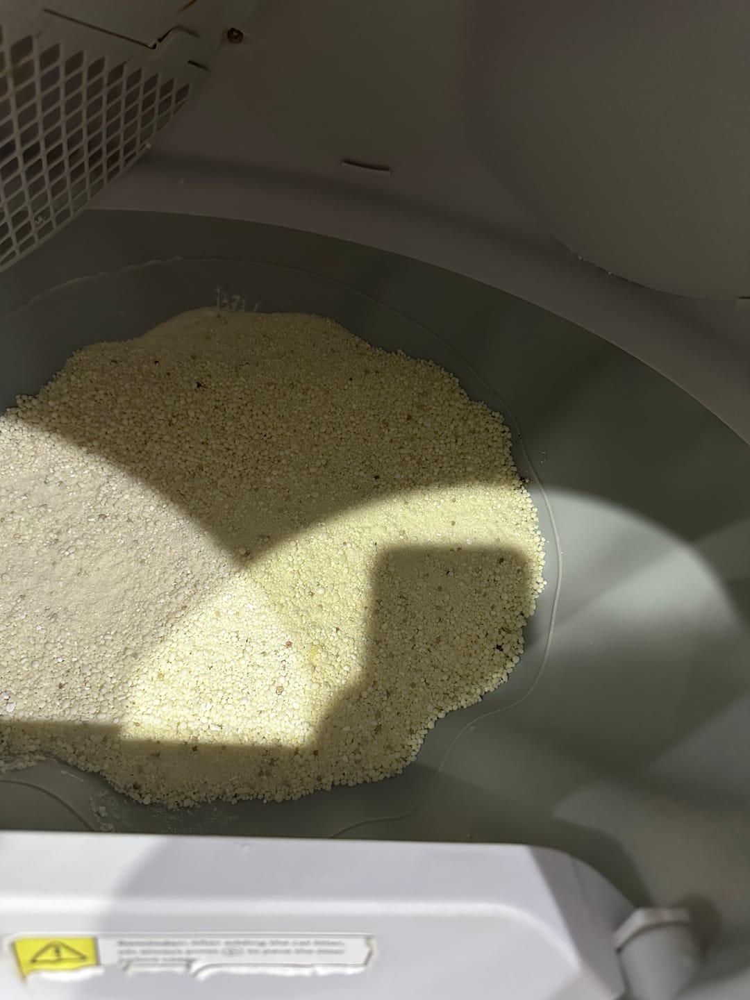 Customer photo review of Michu Wonder Litter - Plant-Based & Automatic-Box Friendly 2.5kg/6L