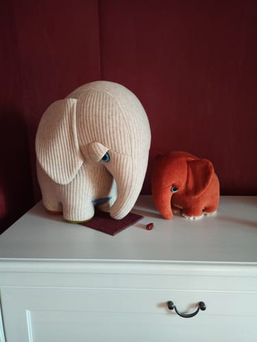Customer photo review of The Mini Elephant