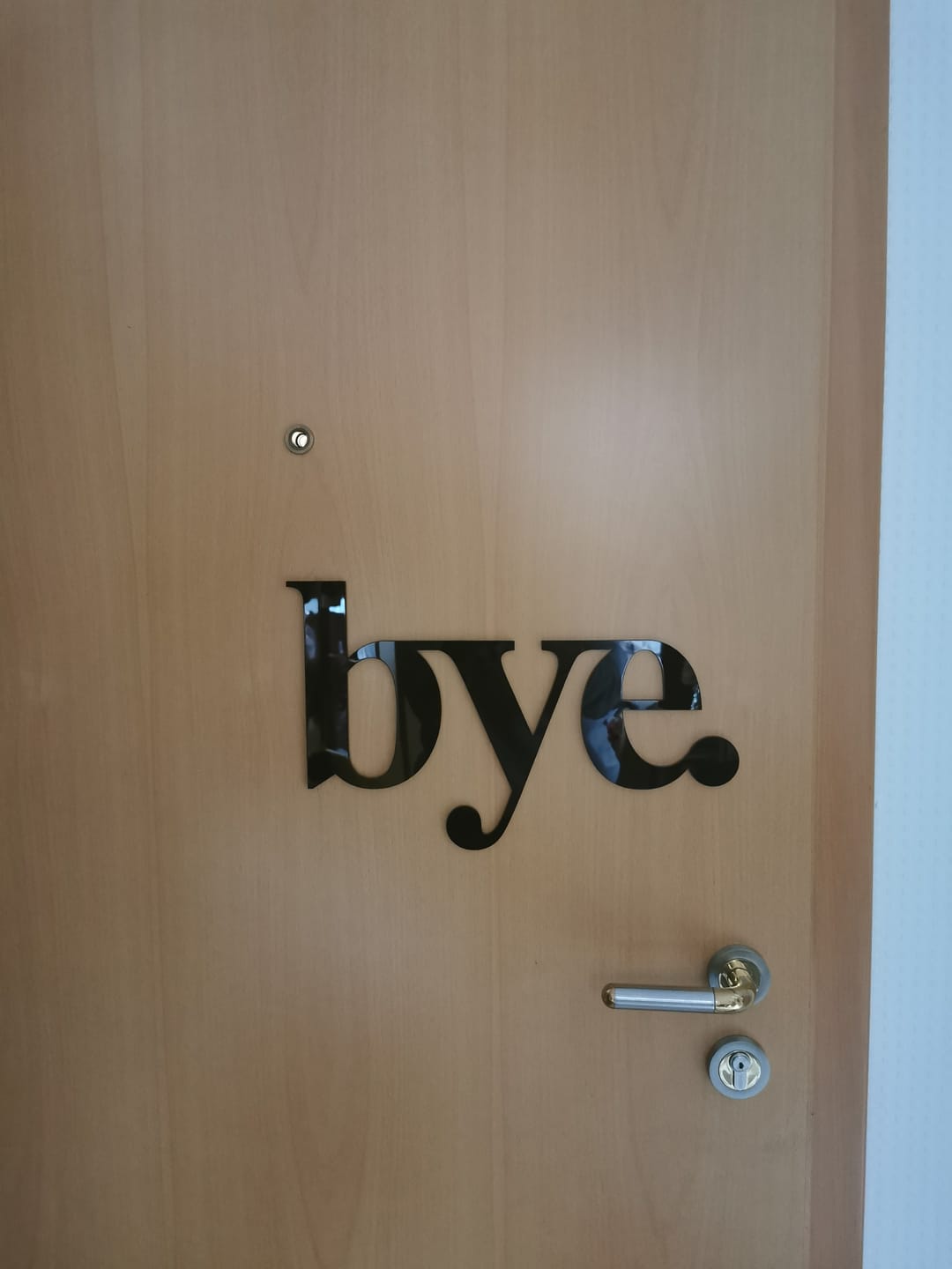 Customer photo review of 3D Schriftzug „hi"