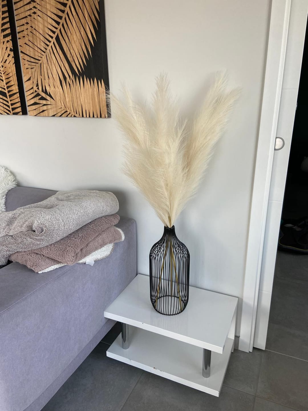 Customer photo review of Pampas 110cm (3 tiges)- Beige