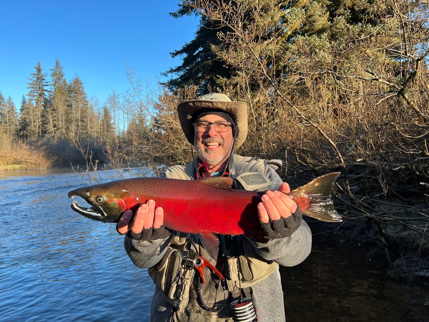 Customer photo review of Lamson Guru S Fly Reel