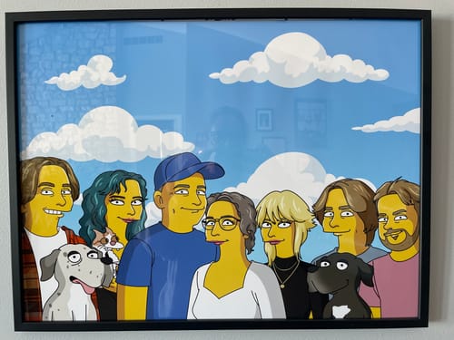 Customer photo review of Framed Horizontal Poster