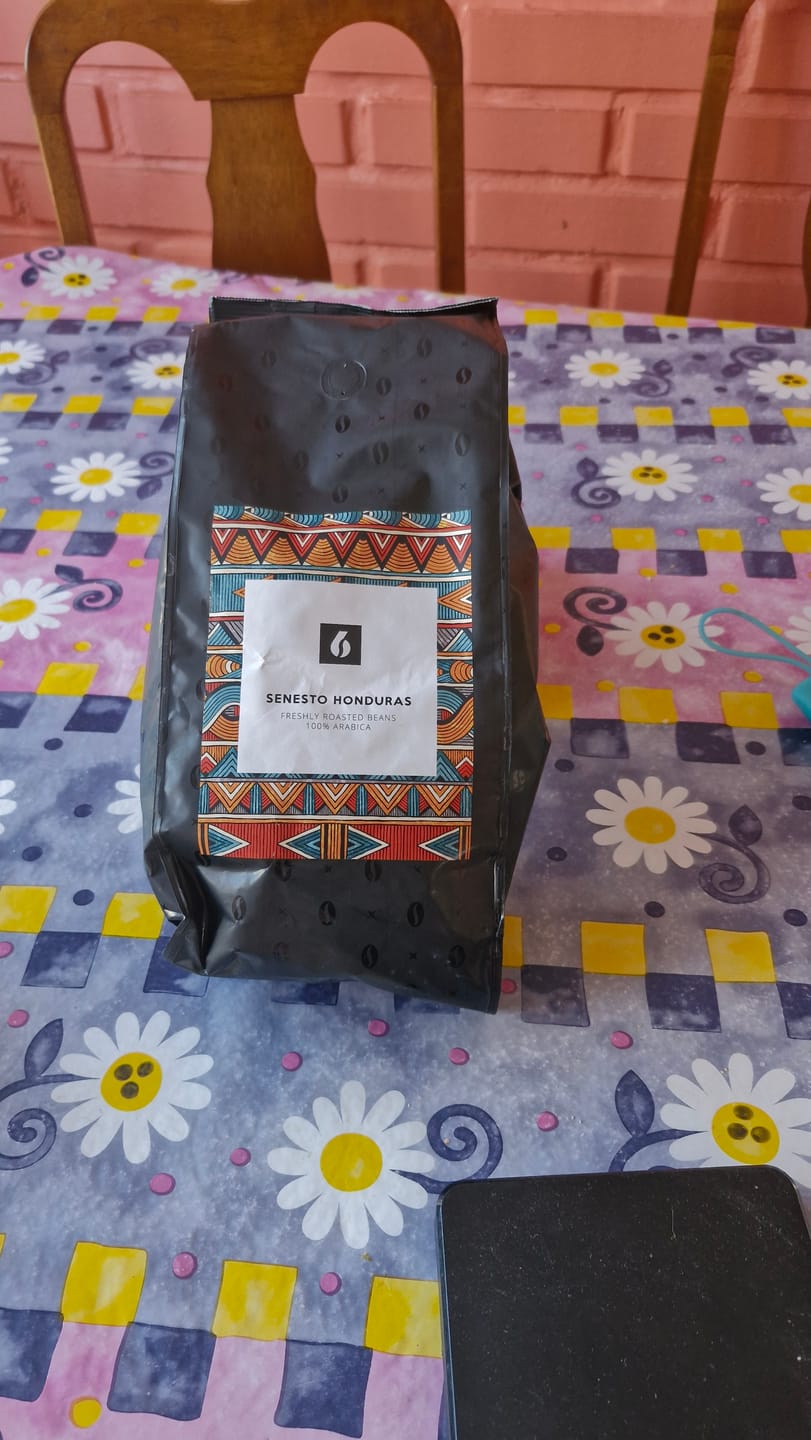 Customer photo review of Café en grano Honduras 1kg