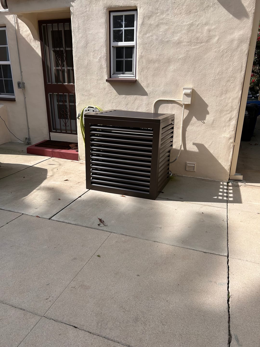 Customer photo review of Central AC Cover - Bronze