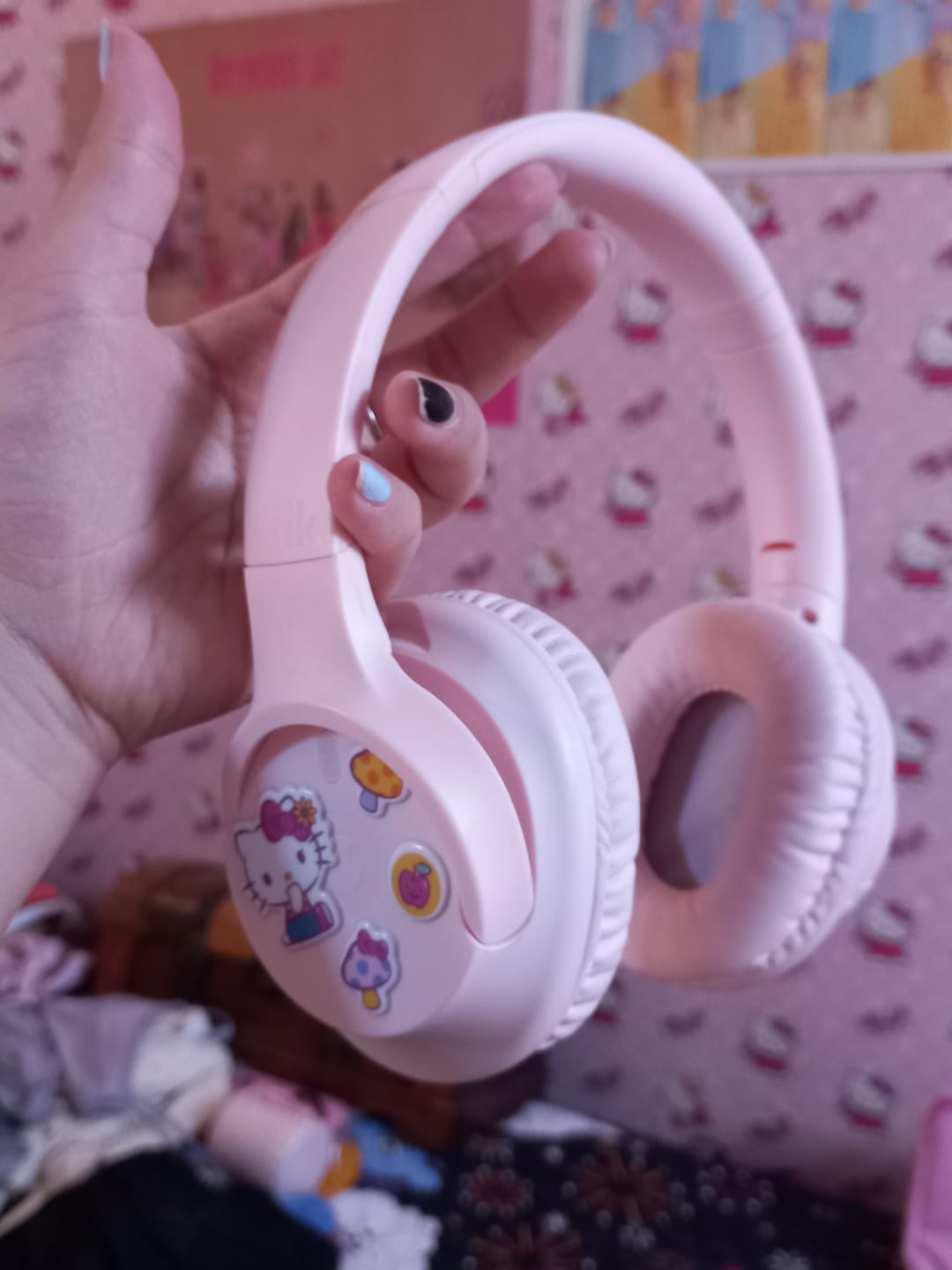 Customer photo review of Audífonos Blik Soul250 Rosado