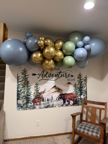 Customer photo review of Custom Balloon Garland Kit