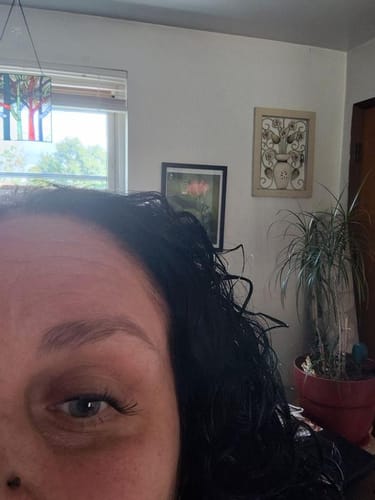 Customer photo review of STARLIGHT Self-adhesive  Cluster Lashes