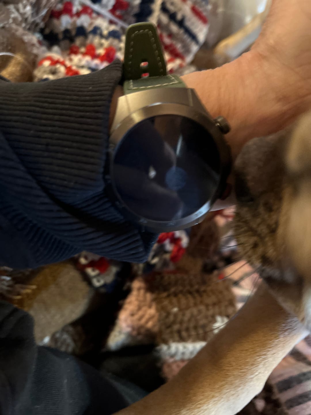 Customer photo review of Fitaos Max 2 Laser Glucose Health Tracker - ECG Smartwatch