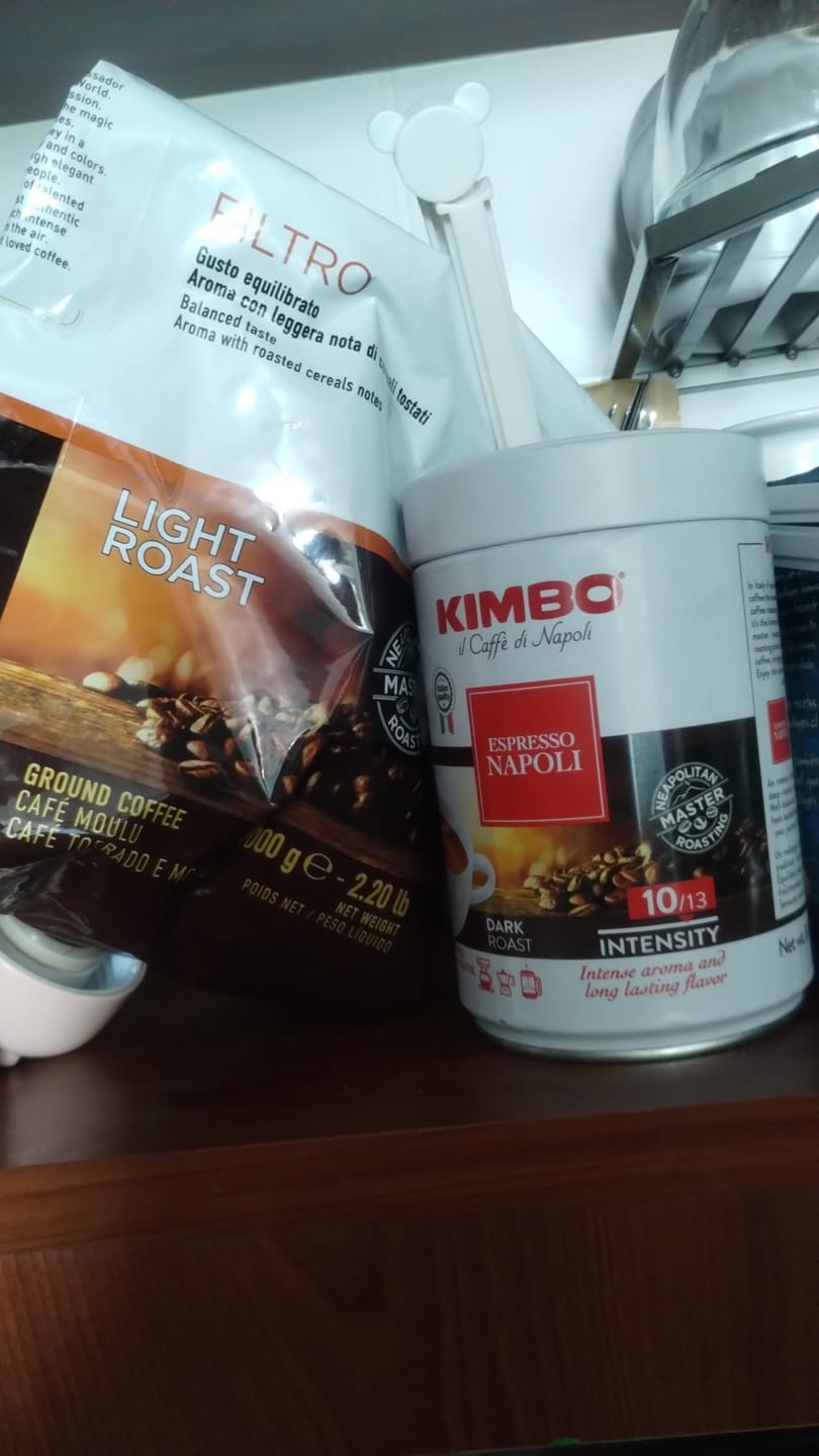 Customer photo review of Kimbo Prestige 1kg Grano Entero