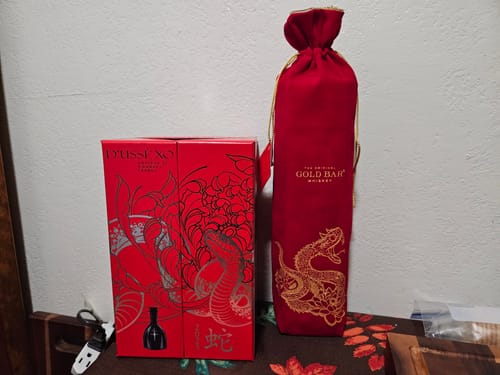 Customer photo review of Gold Bar Whiskey Limited Edition Year Of The Snake