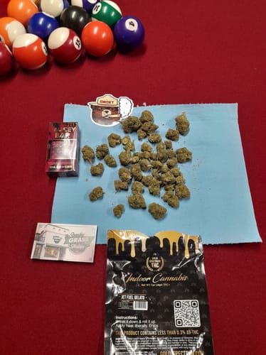Customer photo review of Gold Spectrum THCA Flower - Top Quality Strain of the Month