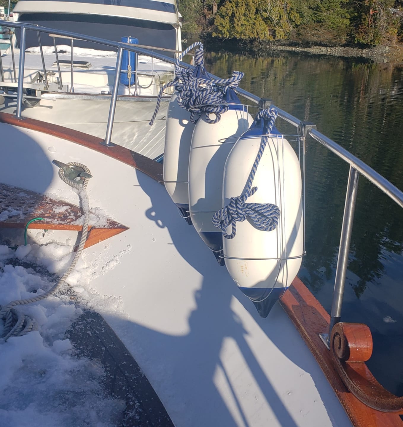 Customer photo review of Boat Fender Holder TFR-280