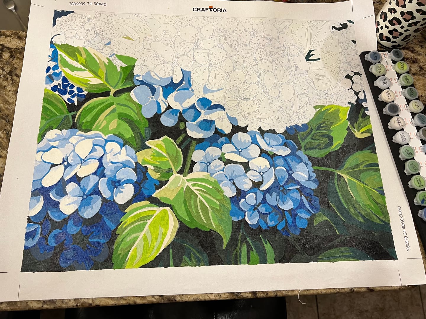 Customer photo review of Clustered Hydrangeas