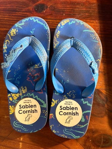 Customer photo review of Shoe Labels