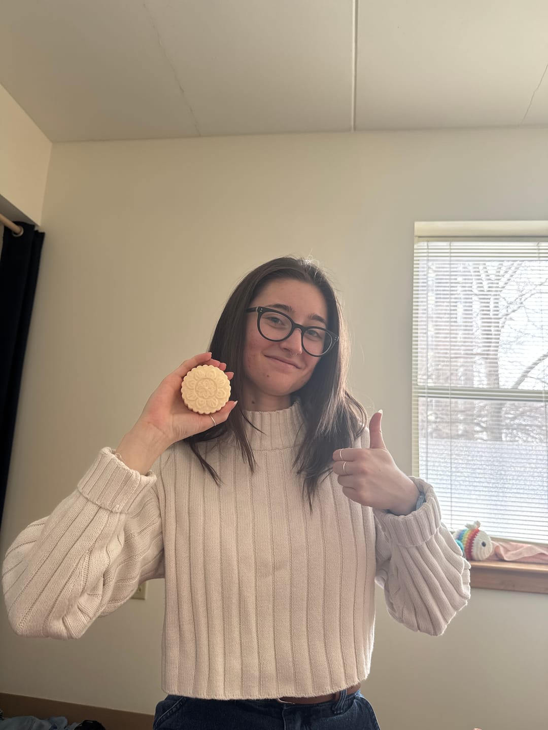 Customer photo review of Citrus Yao™ Shampoo Bar for Oil Control | Citrus Scented