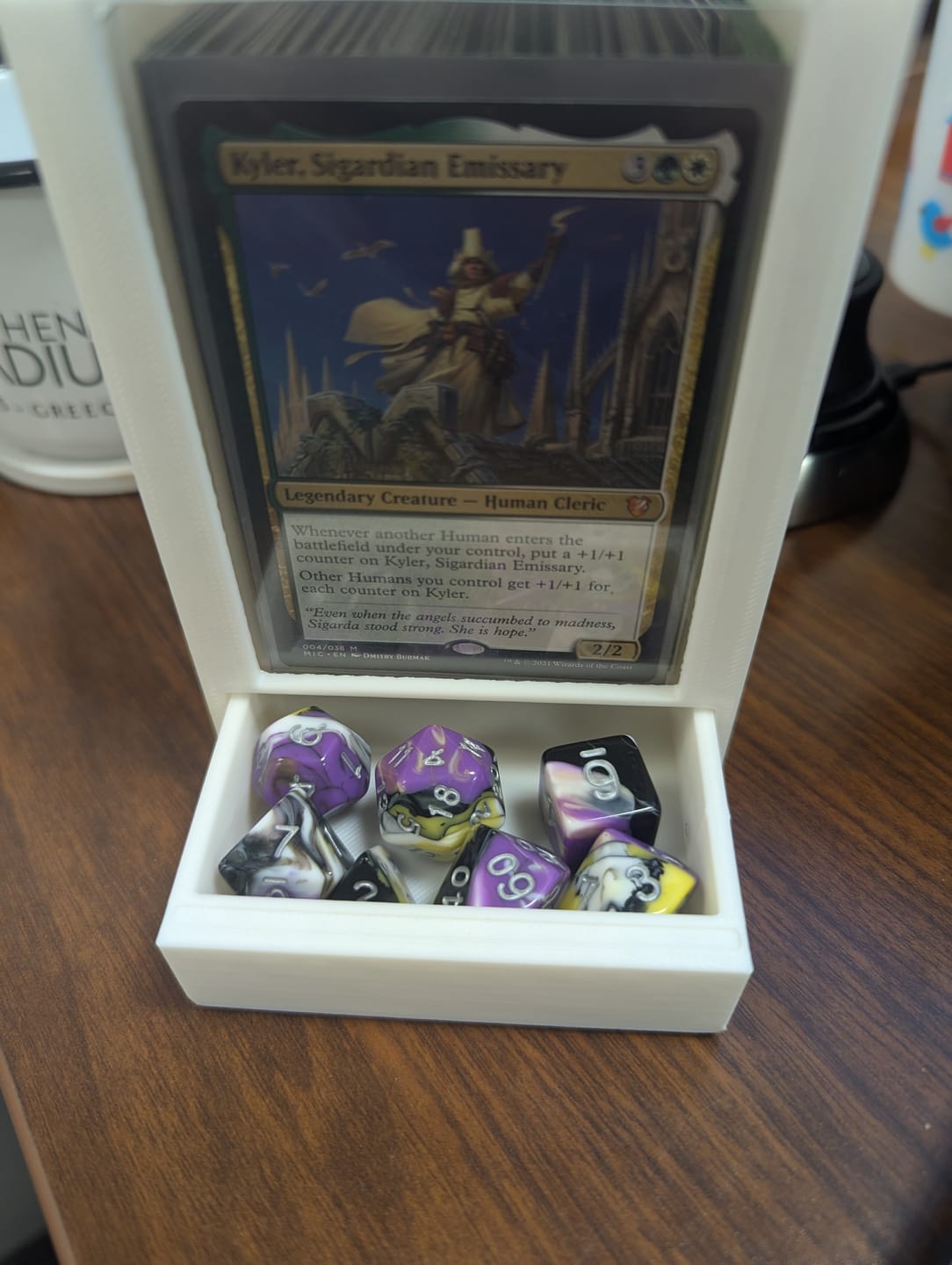 Customer photo review of Illusion Acrylic Dice Set