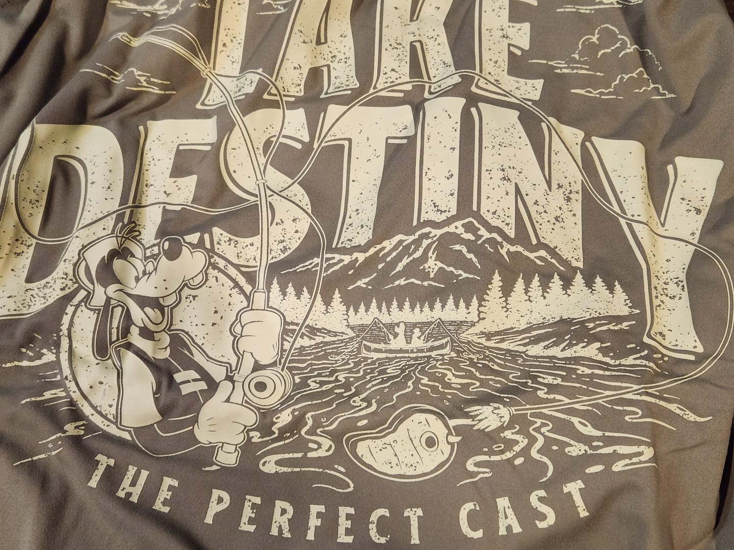 Customer photo review of Disney's A Goofy Movie "Lake Destiny" – Performance Hoodie