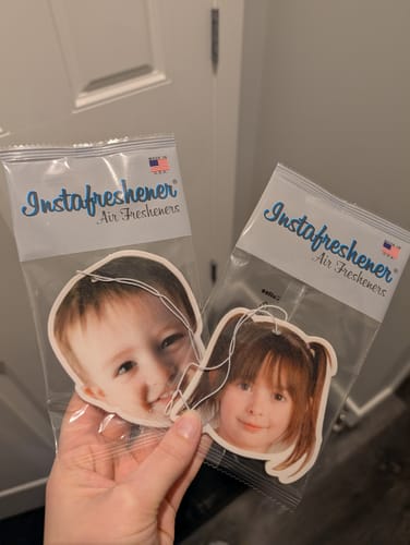 Customer photo review of Custom Shape Air Freshener