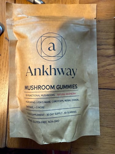 Customer photo review of 2-Month Mushroom Gummies