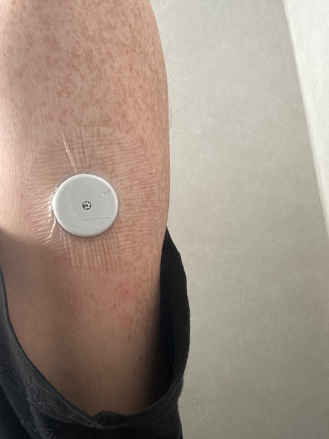 Customer photo review of Transparent CGM Patch för Freestyle Libre 1, 2 & 3 (10-pack)