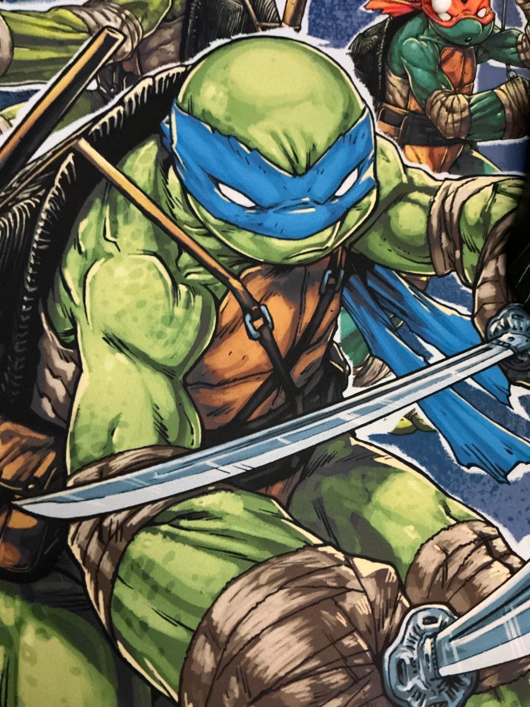 Customer photo review of Oni Deskpad - Teenage Mutant Ninja Turtles