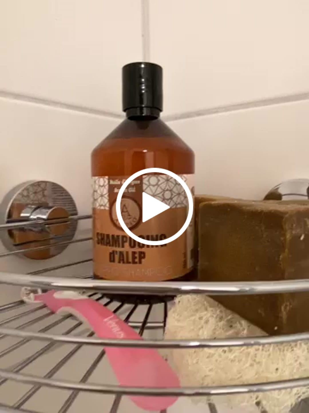 Customer video review of Argan Aleppo Shampoo (500ml)