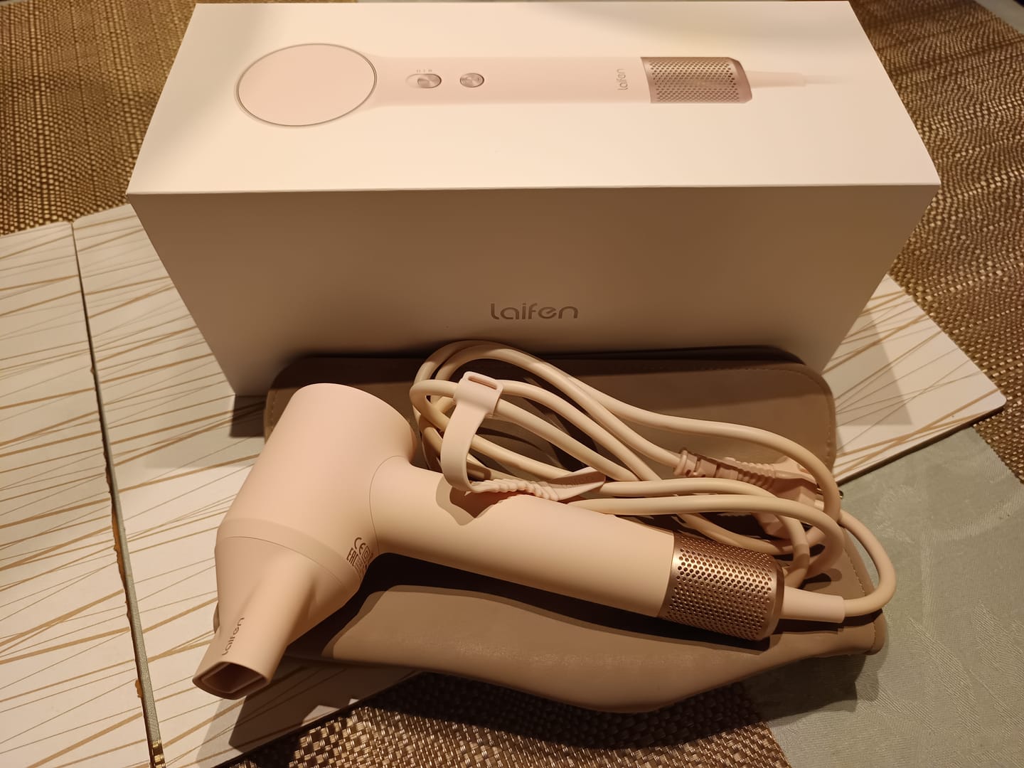 Customer photo review of Laifen Mini · High-Speed Hair Dryer