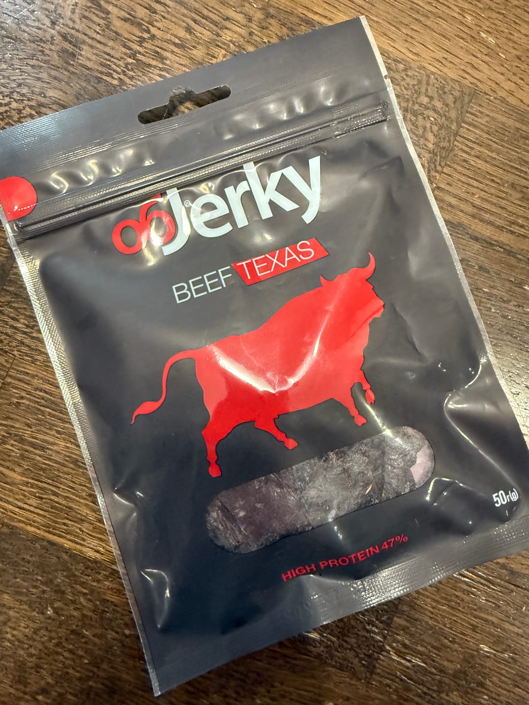 Customer photo review of ObJerky Яловичина техаська в'ялена, 50 гр.