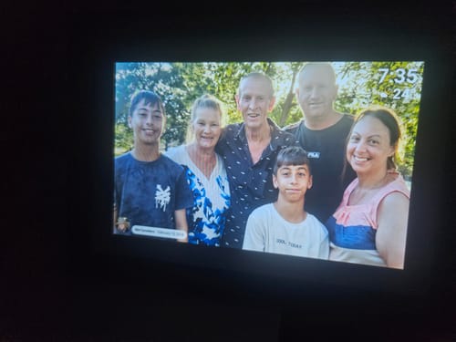 Customer photo review of Digital Photo Frame