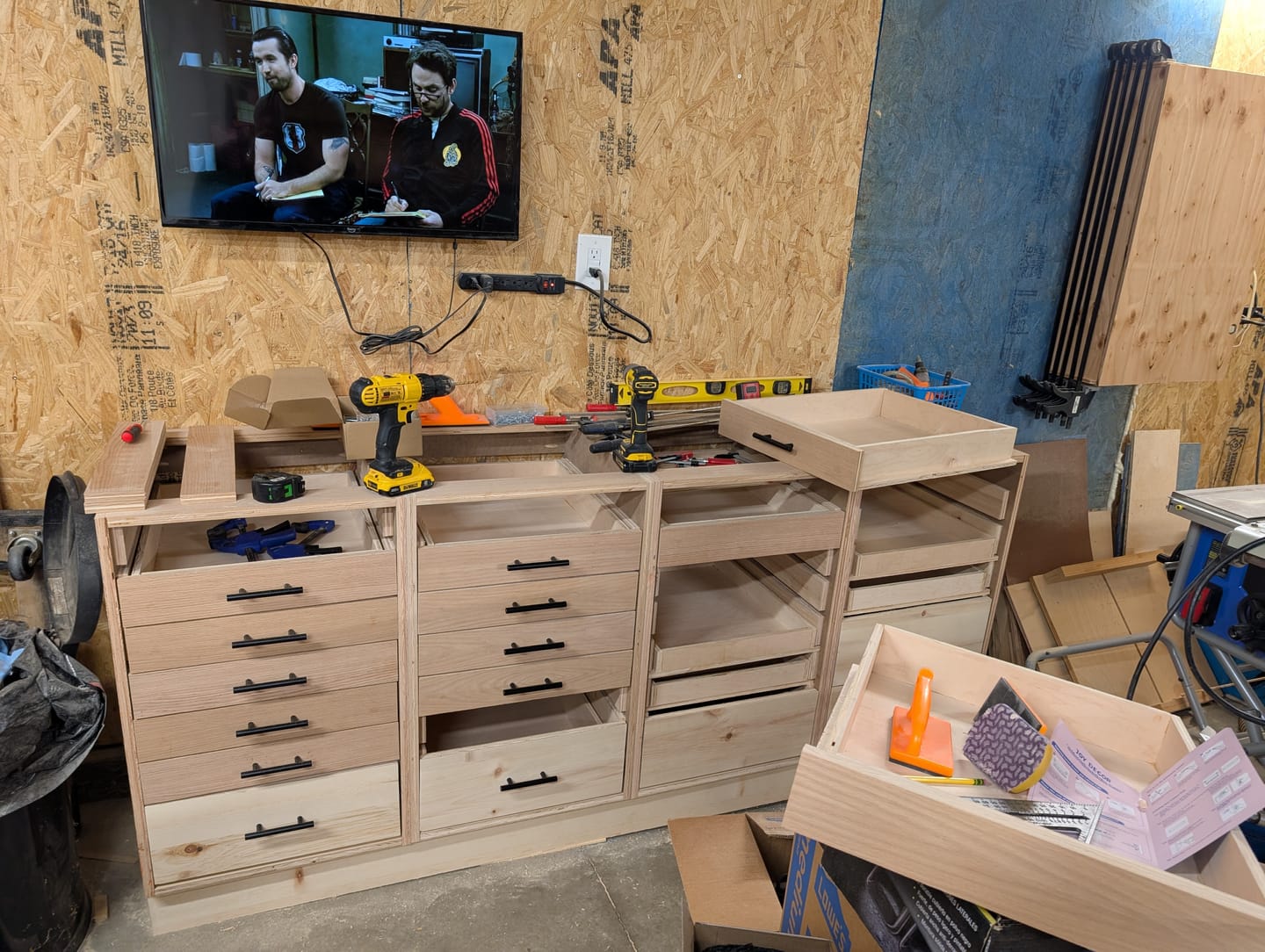Customer photo review of DIY Base Shop Cabinet - DIGITAL DOWNLOAD