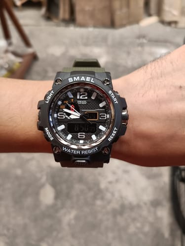 Customer photo review of Reloj Smael - Ranger Verde