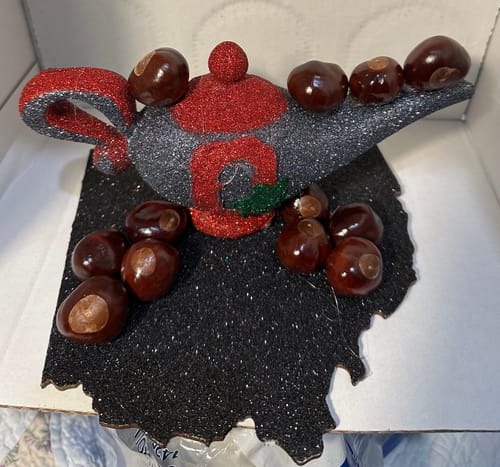 Customer photo review of Unfinished Wood Ohio Shape - State - Craft - up to 46" DIY