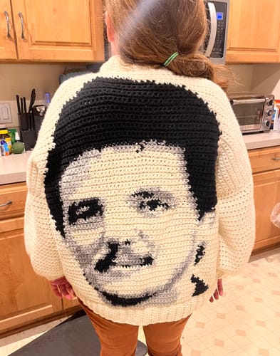 Customer photo review of Pedro pascal