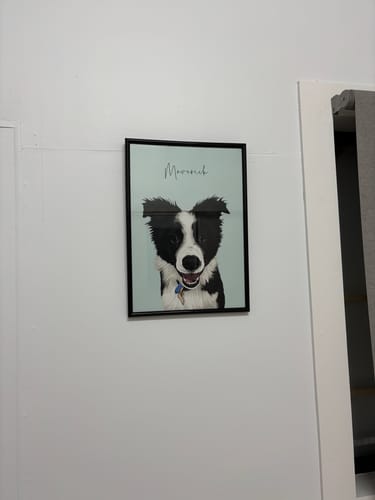 Customer photo review of Detailed Pet Portrait