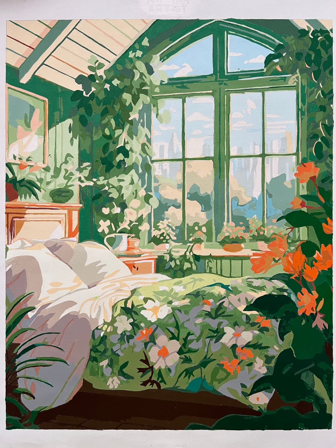 Customer photo review of Bedroom Greenery