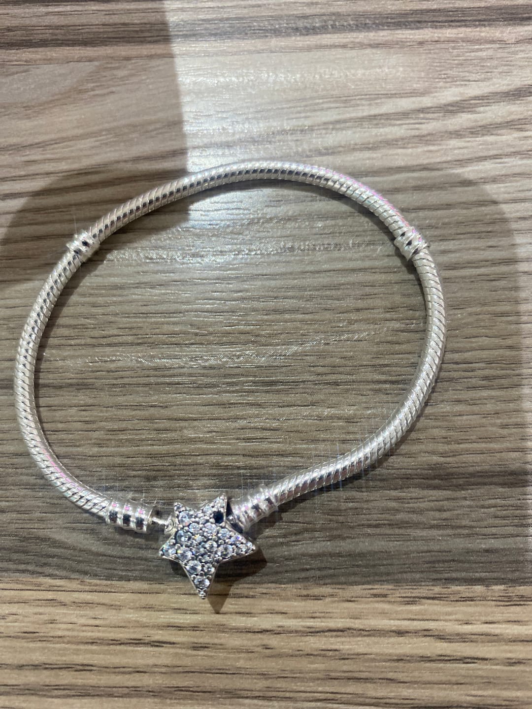 Customer photo review of Pulsera Estrella Diamantada