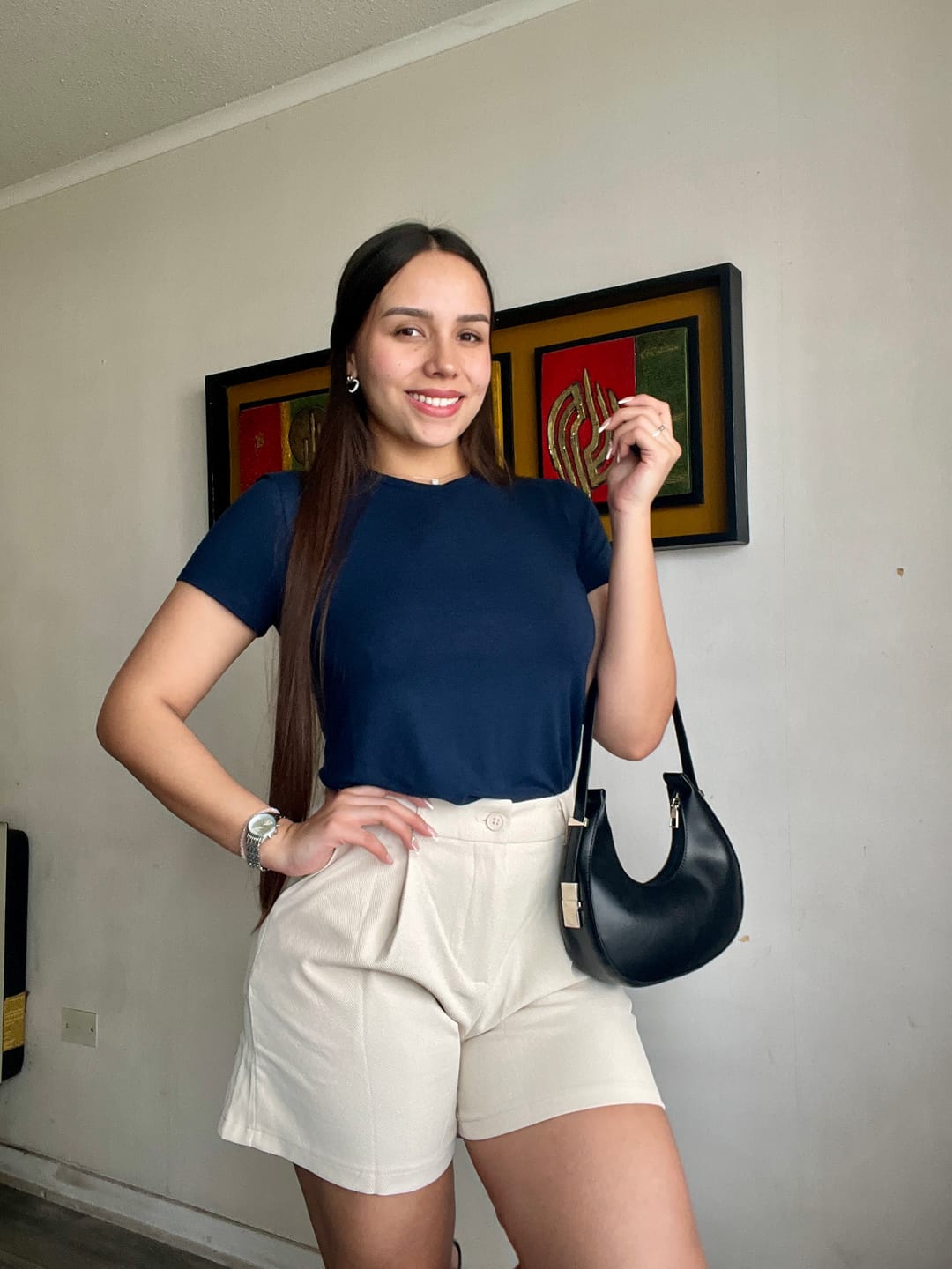 Customer photo review of Polera de Bambú Ultra Suave (Mujer)