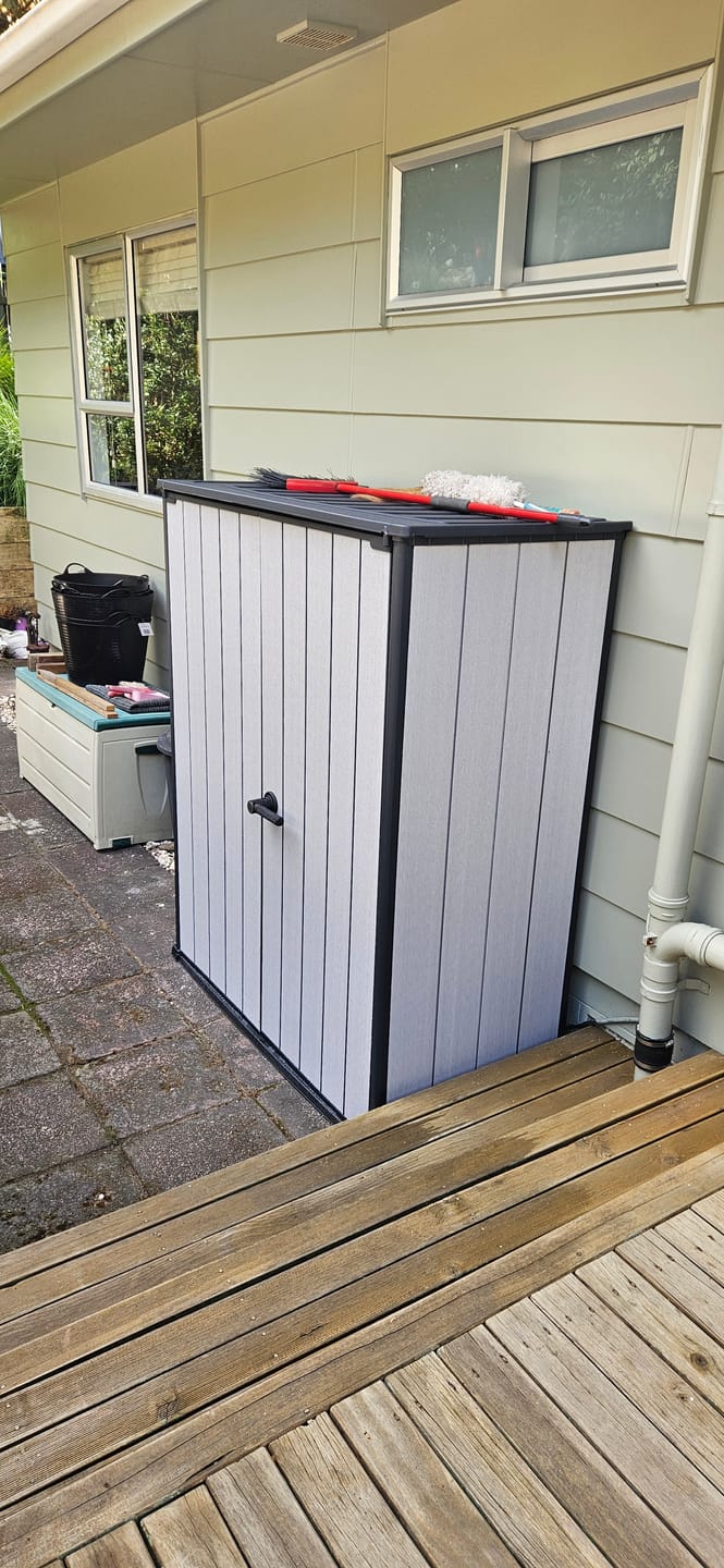 Customer photo review of High Store Plus Shed