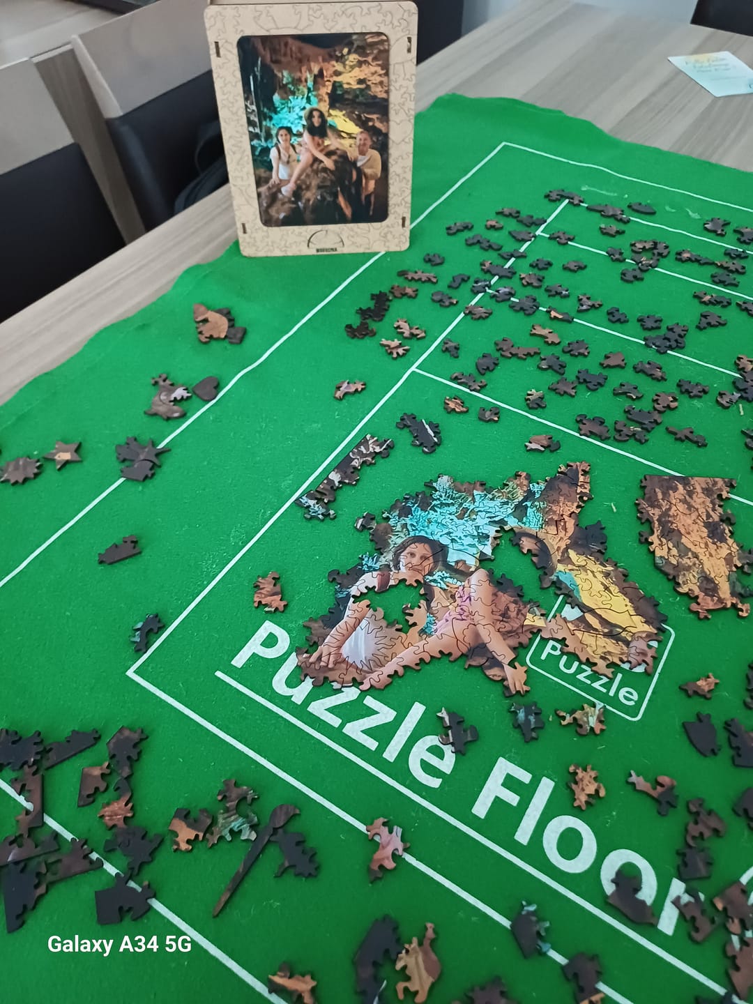 Customer photo review of Kişisel Tasarım - Ahşap Puzzle