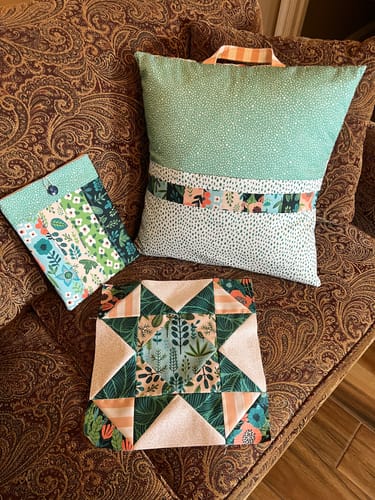 Customer photo review of Mrs Quilty Subscription Box 2