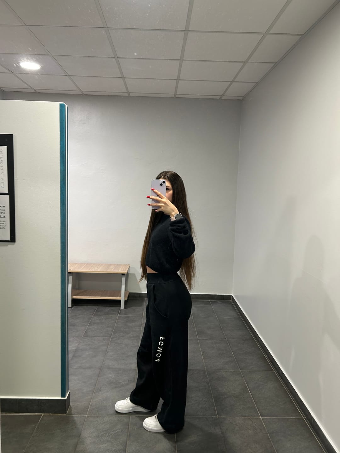 Customer photo review of Pantalone Baggy Ikonic FW 24/25 Nero