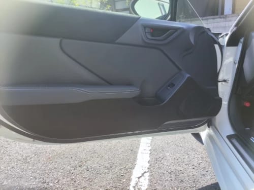 Customer photo review of Door Kick Panel Protectors for Subaru BRZ Toyota GR86 21-24