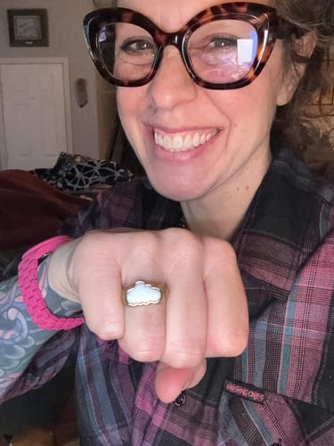 Customer photo review of Head In The Clouds Gold