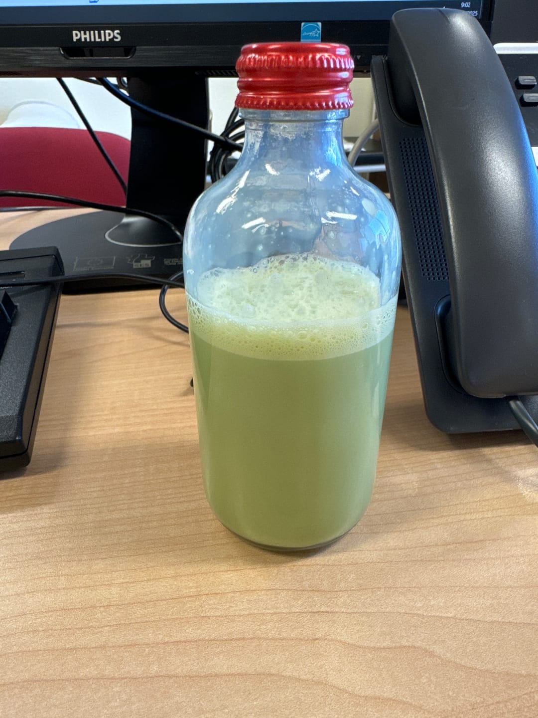 Customer photo review of Maca Latte