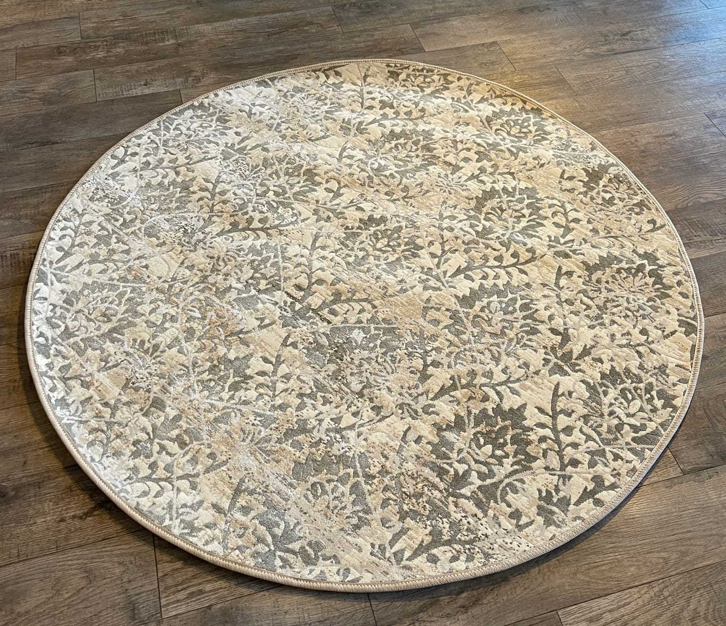 Customer photo review of Damask Sage Rug